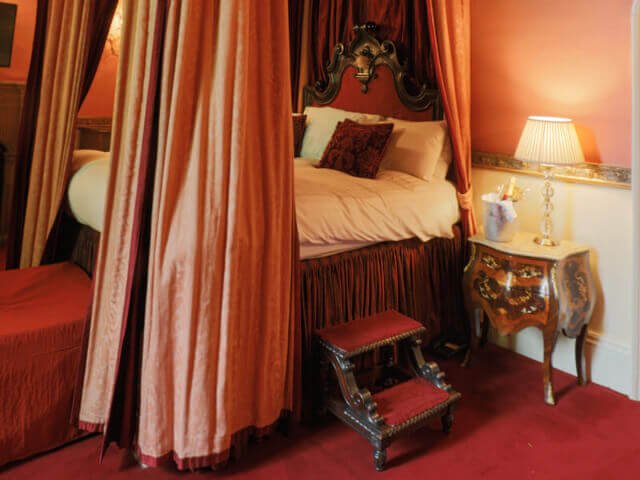 Rooms King James Suite Bedside Lumley Castle Hotel